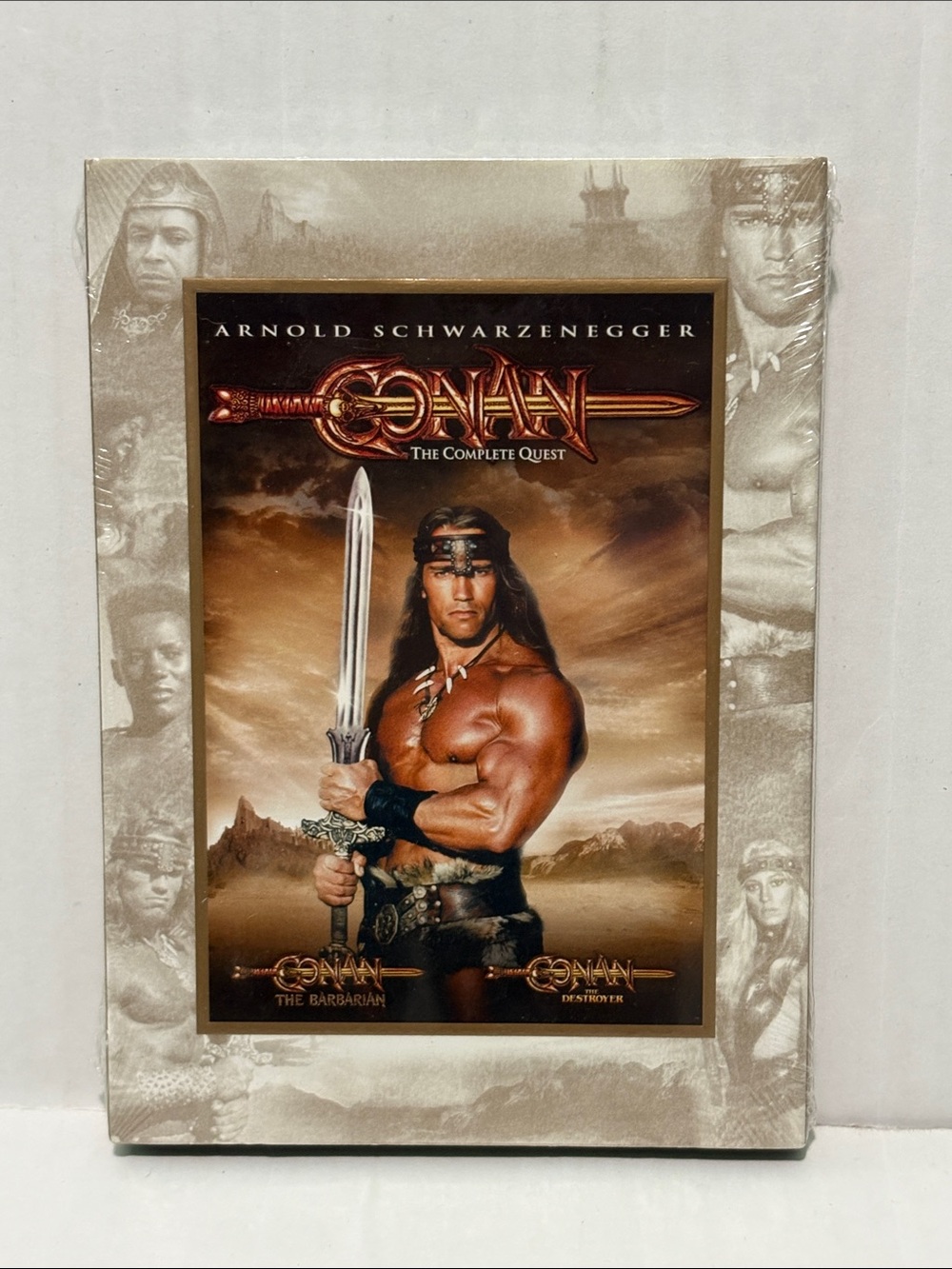Conan The Complete Quest Arnold Schwarzenegger New DVD Set